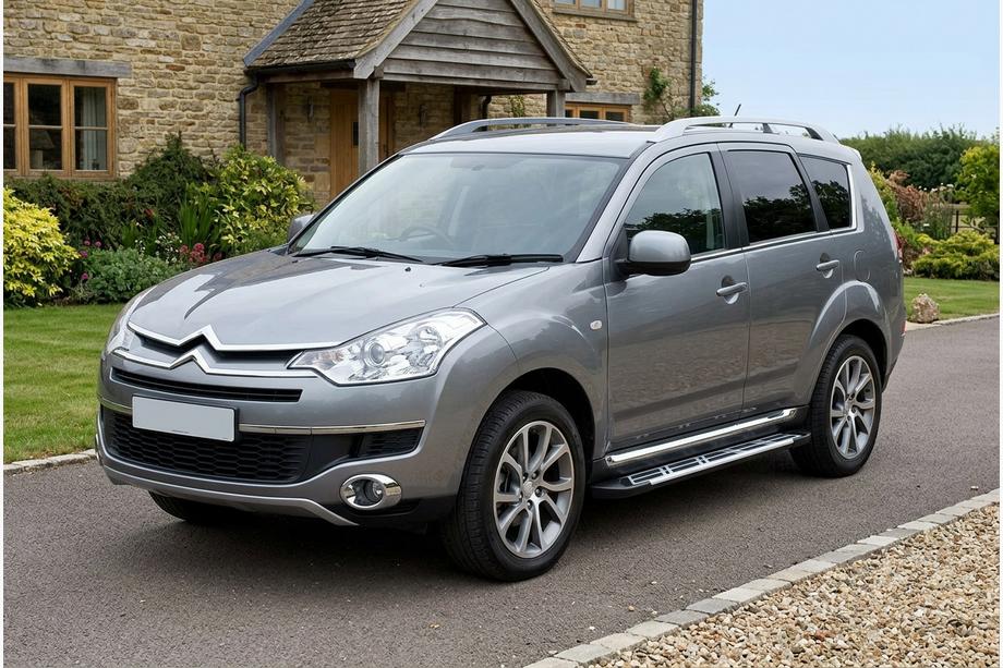 Citroen C-Crosser 2007-2013 Progi Boczné Sunrise (2 szt., Aluminium) Image