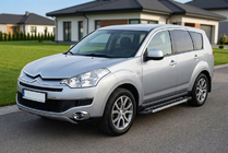Citroen C-Crosser 2007-2013 Progi Boczné RedLine V1 (2 szt., Aluminium) zdjęcia 1