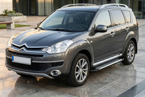 Citroen C-Crosser 2007-2013 Progi Boczne Line (2 szt., Aluminium) zdjęcia 1