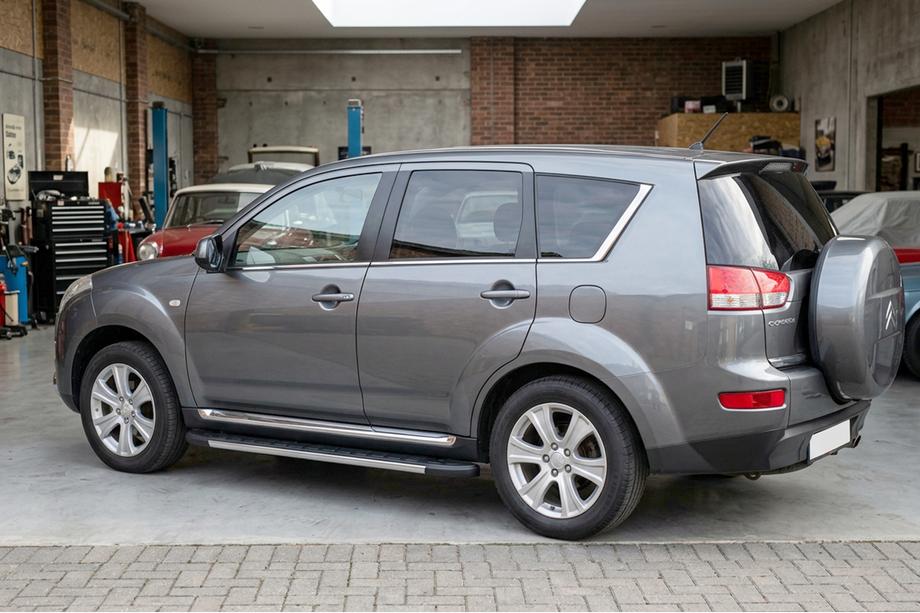 Citroen C-Crosser 2007-2013 Progi Boczné Duru (2 szt., Aluminium) Image
