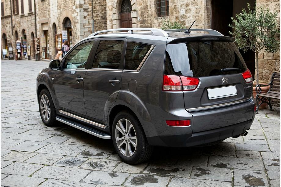 Citroen C-Crosser 2007-2013 Progi Boczné Tayga (2 szt., Aluminium) Image