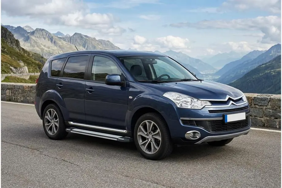 Citroen C-Crosser 2007-2013 Progi Boczné Rainbow (2 szt., Aluminium) Image