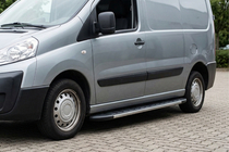 Citroen Jumpy 2007–2017 Progi Boczné Duru (2 szt., Aluminium) zdjęcia 1