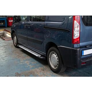 Progi Boczne Line (2 szt., Aluminium) Peugeot Expert 2007-2016 zdjęcia 1