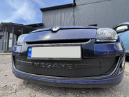 Renault Megane III 2009-2016 Zimowa zaślepka grilla (2009-2013, dolna) Matowy zdjęcia 5