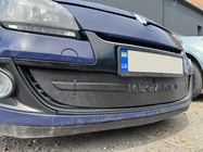 Renault Megane III 2009-2016 Zimowa zaślepka grilla (2009-2013, dolna) Matowy zdjęcia 8