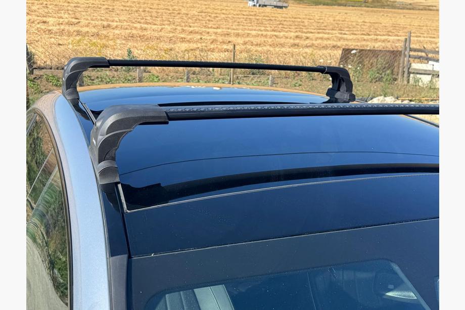 Mercedes-Benz Klasy E Bagażnik dachowy (belki poprzeczne) na fabryczne punkty montażowe Ecem V3 (2 szt.) Czarny, 110 cm Image