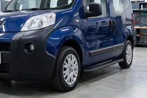 Fiat Fiorino/Qubo 2008-2024 Progi Boczné Bosphorus Black (2 szt., Aluminium) zdjęcia 1