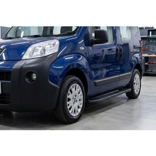 Progi Boczné Bosphorus Black (2 szt., Aluminium) Fiat Fiorino/Qubo 2008-2024 zdjęcia 1
