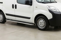 Peugeot Bipper 2008-2017 Progi Boczne Maydos V1 (2 szt., Aluminium i Stal Nierdzewna) zdjęcia 1