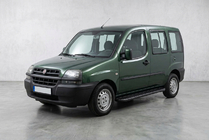 Fiat Doblo I 2001-2005 Progi Boczné Bosphorus Black (2 szt., Aluminium) zdjęcia 1