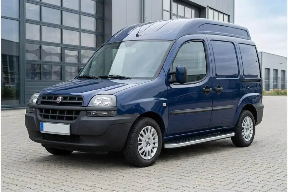 Fiat Doblo I 2001-2005 Progi Boczne Tayga Grey (2 szt., Aluminium) Image