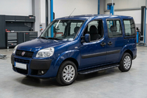 Fiat Doblo I 2005-2010 Progi Boczné Bosphorus Black (2 szt., Aluminium) Maxi Rozstaw Osi zdjęcia 1