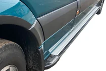 Mercedes Sprinter W906 2006–2018 Progi Boczné Rainbow (2 szt., Aluminium) zdjęcia 1