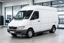 Mercedes Sprinter W901/902/903/904/905 1995–2006 Progi Boczné Allmond Black (2 szt., Aluminium) zdjęcia 1