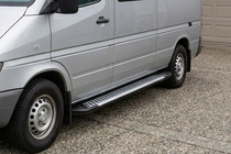 Volkswagen LT 1995-2006 Progi Boczne Line (2 szt., Aluminium) zdjęcia 1