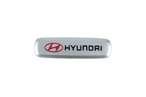 Hyundai Emblemat aluminiowy do dywaników (1 szt) zdjęcia 1