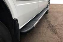 Volkswagen LT 1995-2006 Progi Boczné Duru (2 szt., Aluminium) zdjęcia 1