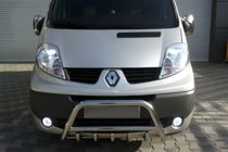Renault Trafic 2001–2015 Przedni Pałąk WT003-4 (Stal Nierdzewna) zdjęcia 1