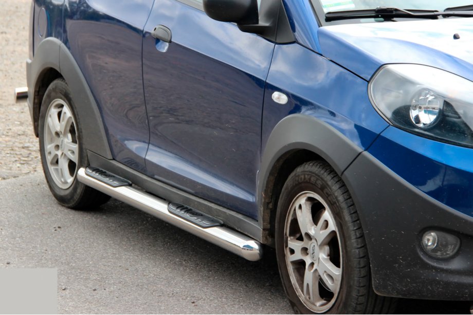 Chery Beat 2009-2015 Rury Boczne (2 szt., Stal Nierdzewna) Image