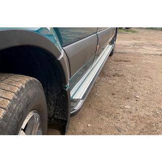 Progi Boczné Rainbow (2 szt., Aluminium) Volkswagen Crafter 2006-2016 zdjęcia 1