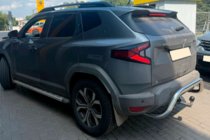 Dacia Duster 2024- Tylny Ochraniacz AK007 (Stal Nierdzewna) zdjęcia 2