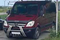 Mercedes Sprinter W906 2006–2018 Pałąk Przedni F1-01M (2006-2013, Stal Nierdzewna) zdjęcia 1