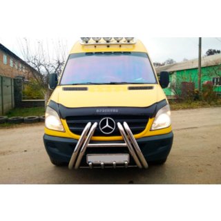 Pałąk Przedni F1-01 (2013-2018, Stal Nierdzewna) Mercedes Sprinter W906 2006–2018 zdjęcia 4