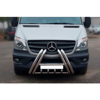 Pałąk Przedni F1-01 (2013-2018, Stal Nierdzewna) Mercedes Sprinter W906 2006–2018 zdjęcia 1