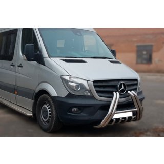 Pałąk Przedni F1-01 (2013-2018, Stal Nierdzewna) Mercedes Sprinter W906 2006–2018 zdjęcia 2