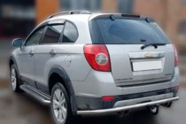 Chevrolet Captiva 2006-2019 Tylny Oslona AK005 (Stal Nierdzewna) zdjęcia 3