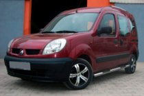 Renault Kangoo 1998-2008 Rury Boczne (2 szt., Stal Nierdzewna) zdjęcia 2