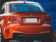 BMW 1 Series E81/E82/E87/E88 2004-2011 Spoiler P-Style (do E82, Czarny Połysk) zdjęcia 1