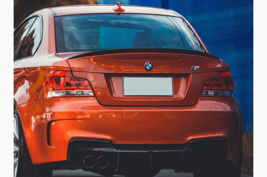 BMW 1 Series E81/E82/E87/E88 2004-2011 Spoiler P-Style (do E82, Czarny Połysk) Image