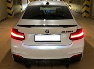 BMW 2 Series F22/F23 2014-2021 Spojler M4-Style (do F22, czarny połysk) zdjęcia 1