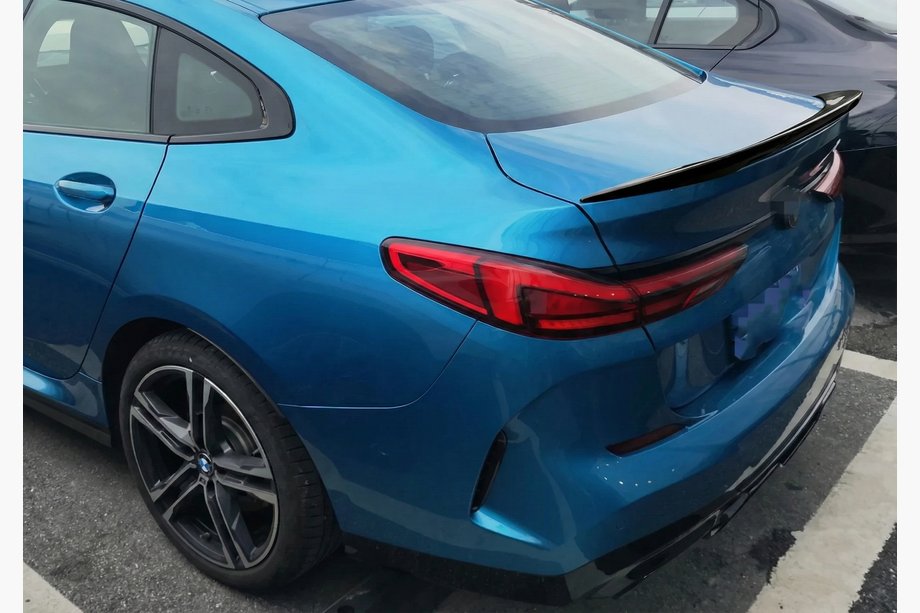 BMW 2 Series Gran Coupe F44 2020-2024 Spoiler P-Style (Czarny Połysk) Image