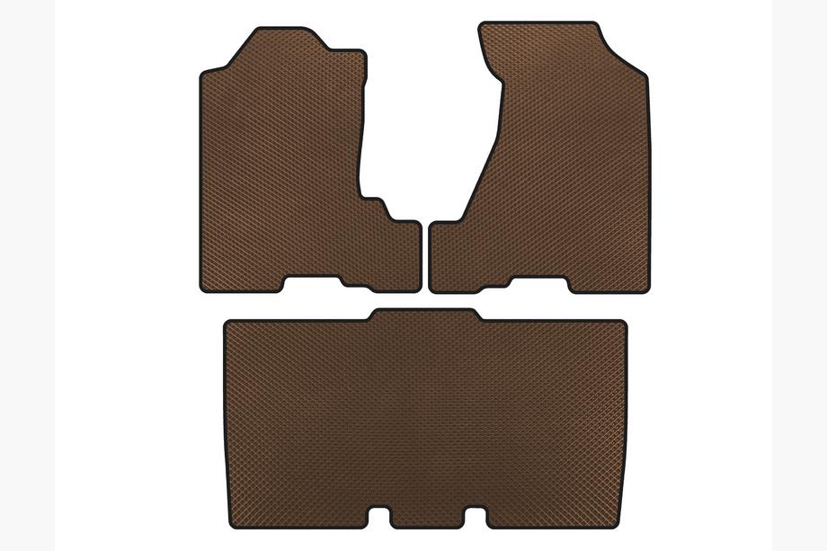 Honda Element 2003-2011 Dywaniki EVA (Brązowe) Image