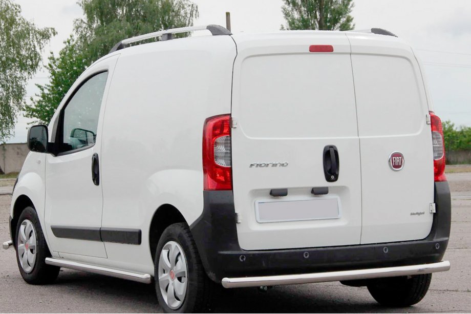 Fiat Fiorino/Qubo 2008-2024 Tylny Ochraniacz Stal Nierdzewna Image