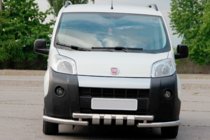 Fiat Fiorino/Qubo 2008-2024 Przedni Pałąk Shark Stal Nierdzewna zdjęcia 1