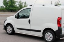 Peugeot Bipper 2008-2017 Rury Boczne Ø60 (2 szt., Stal Nierdzewna) zdjęcia 1