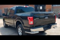 Ford F-150 2014-2021 Tylne narożniki AK003 (2 szt., stal nierdzewna) zdjęcia 1