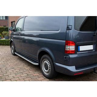 Progi Boczné Tayga (2 szt., Aluminium) Volkswagen T5 Multivan 2003–2010 zdjęcia 1