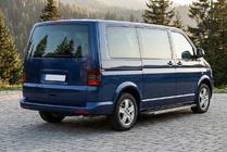 Volkswagen T5 Caravelle 2004-2010 Progi Boczné RedLine V1 (2 szt., Aluminium) Długa Baza zdjęcia 1
