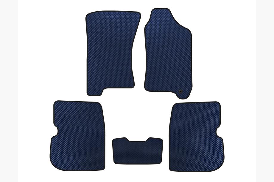 Subaru Forester 1997-2002 Dywaniki EVA (Kierownica po Prawej, Niebieskie) Image