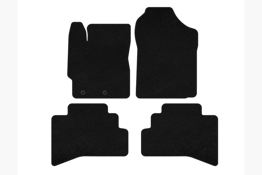 Toyota Prius C 2012-2019 Dywaniki welurowe Premium (Czarny) Image