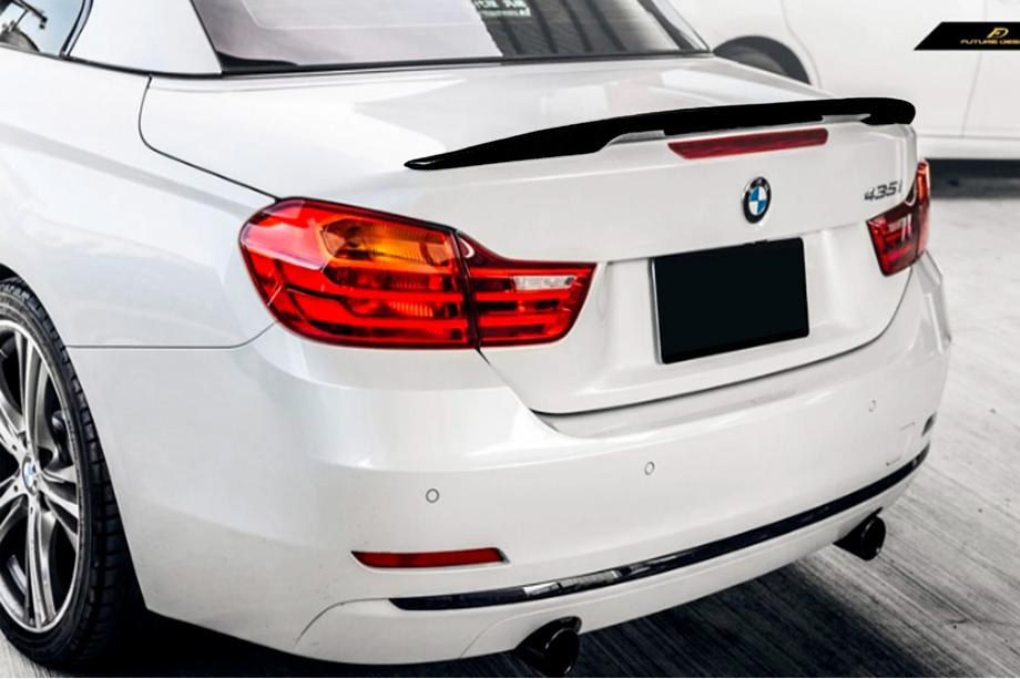 BMW 4 Series F32/F33/F36 2012-2020 Spoiler P-Style (do F33, Czarny Połysk) Zdjęcia 1