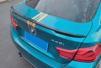 BMW 4 Series F32/F33/F36 2012-2020 Spoiler P-Style (do F36, Czarny Połysk) zdjęcia 1