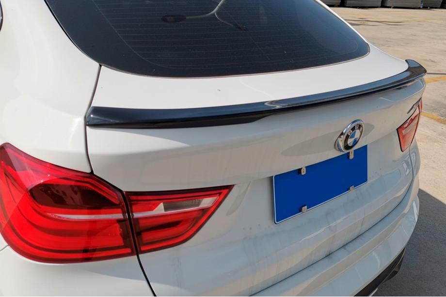 BMW X4 F26 2014-2018 Spoiler P-Style (Czarny Połysk) Image