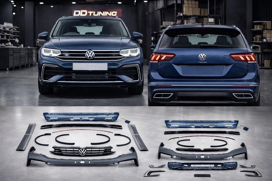 Volkswagen Tiguan 2016-2023 Kompletny body kit R-Line (do 2021-2023) Image