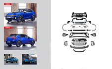 Volkswagen T-Roc 2017-2025 Zestaw liftingowy do 2022+ R zdjęcia 1